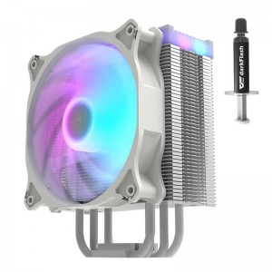 Darkflash Ψύκτρα CPU Darkair LED Active Cooling (Ψύκτρα + Ανεμιστήρας 120x120) (Λευκό)