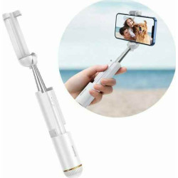 Bluetooth selfie stick Baseus Ultra Mini (λευκό)