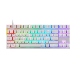 Mechanical gaming keyboard Motospeed K82 RGB (΅White Outemu Blue) Αγγλικό US