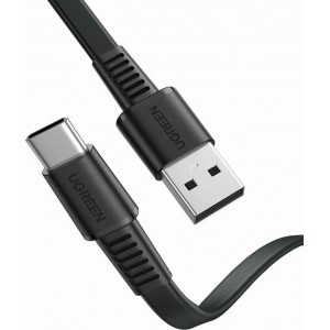 UGREEN US332 USB-C Καλώδιο QC 3.0, 3A, 1m (μαύρο)