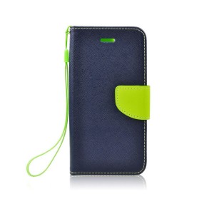 Fancy Book Huawei Y7/ Enjoy7 Plus/ Nova Lite Plus 2017/Y7 Prime Σκούρο Μπλε/Λαχανί