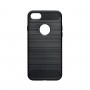 Θήκη Σιλικόνης Carbon TPU Fiber Brushed Apple iPhone 7 / iPhone 8 Μαύρο