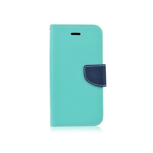 Fancy Book Samsung Galaxy A7 2018 Βεραμάν/Σκούρο Μπλε