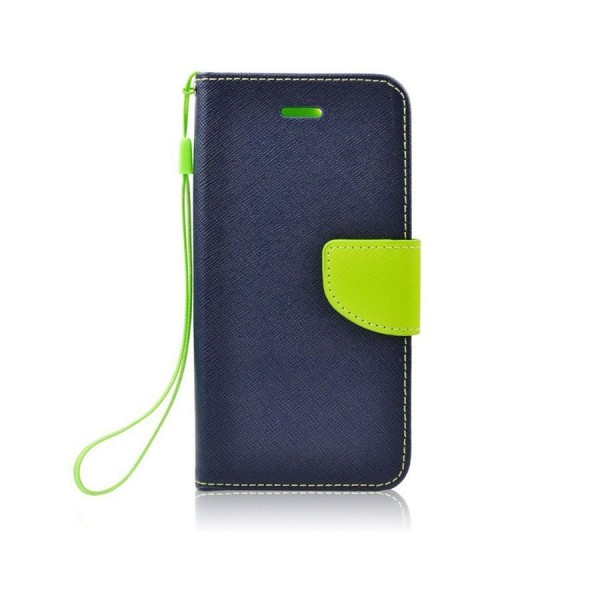 Fancy Book Samsung Galaxy A50 / Galaxy A50S / Galaxy A30S Σκούρο Μπλε/Λαχανί