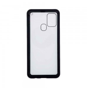Μαγνητική Θήκη 360° front back Samsung Galaxy A21s Μαύρο