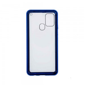 Μαγνητική Θήκη 360° front back Samsung Galaxy A21s Μπλε