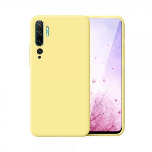 Θήκη Σιλικόνης My Colors Sonique Xiaomi Mi Note 10 Lite Κίτρινο