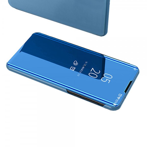 Clear View Cover Apple iPhone 12 / iPhone 12 Pro Μπλέ