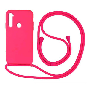 Θήκη Σιλικόνης με Κορδόνι CarryHang Sonique Xiaomi Redmi Note 8 Pro Φουξ - Sonique - Φουξ - Redmi Note 8 Pro - Θήκες Πλάτης