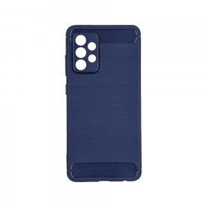 Θήκη Σιλικόνης Carbon TPU Fiber Brushed Samsung Galaxy A32 4G Μπλε