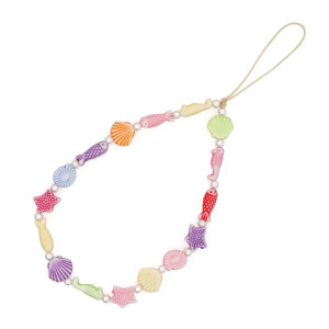 Βραχιόλι Λουράκι Κινητού  Phone Strap Jewelry 24cm Colorful Shell - DS Crystal - Colorful Shell - Βραχιόλια Κινητού