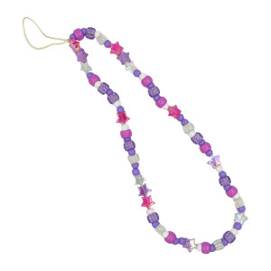 Βραχιόλι Λουράκι Κινητού Phone Strap Jewelry 44cm Colorful Star - DS Crystal - Colorful Star - Βραχιόλια Κινητού