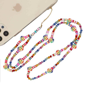 Κολιέ Λουράκι Κινητού Phone Strap Jewelry 80cm Colorful Smile - DS Crystal - Colorful Smile - Strap Λαιμού