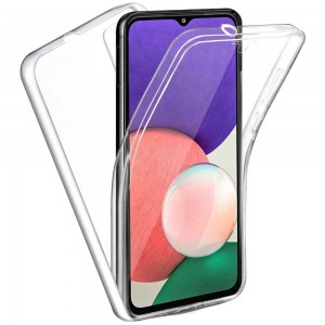 360 Full Cover case PC + TPU Samsung Galaxy A22 4G / Galaxy M32 4G / Galaxy M22 4G Διάφανο - OEM - Διάφανο - Galaxy A22 4G, Galaxy M22 4G, Galaxy M32 4G - Θήκες Πλάτης