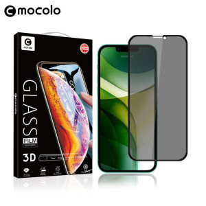 Mocolo Full Glue Privacy Tempered Glass Apple iPhone 11 Pro / iPhone XS / iPhone X Μαύρο - Mocolo - Μαύρο - iPhone 11 Pro, iPhone X, iPhone XS