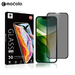 Mocolo Full Glue Privacy Tempered Glass Apple iPhone 12 mini Μαύρο - Mocolo - Μαύρο - iPhone 12 mini
