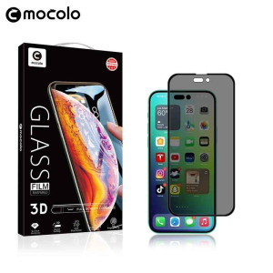 Mocolo Full Glue Privacy Tempered Glass Apple iPhone 14 Pro Μαύρο - Mocolo - Μαύρο - iPhone 14 Pro