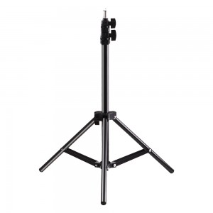 Τρίποδο Puluz με Ρυθμιζόμενο Ύψος απο 66cm έως 1.60cm Μαύρο