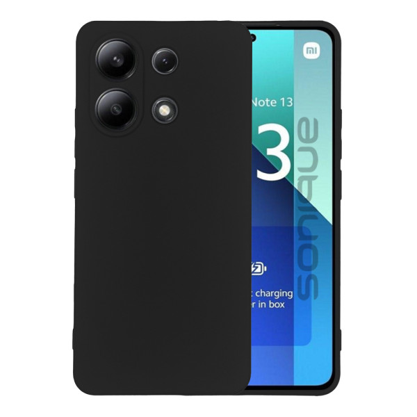 Θήκη Σιλικόνης My Colors Sonique Xiaomi Redmi Note 13 4G Μαύρο - Sonique - Μαύρο - Redmi Note 13 4G