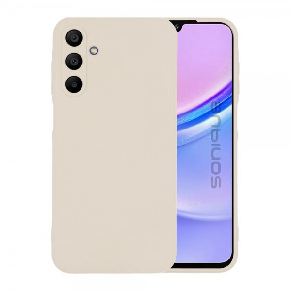 Θήκη Σιλικόνης My Colors Sonique Samsung Galaxy A15 4G / Galaxy A15 5G Μπεζ