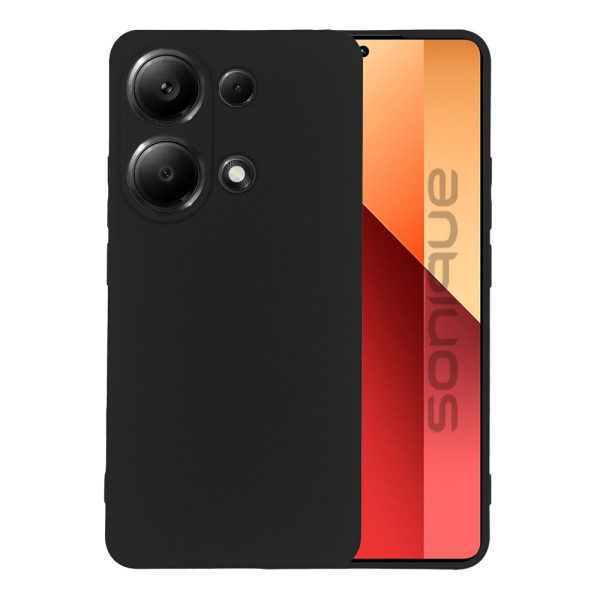 Θήκη Σιλικόνης My Colors Sonique Xiaomi Redmi Note 13 Pro 4G / Poco M6 Pro 4G Μαύρο - Sonique - Μαύρο - Poco M6 Pro 4G, Redmi Note 13 Pro 4G