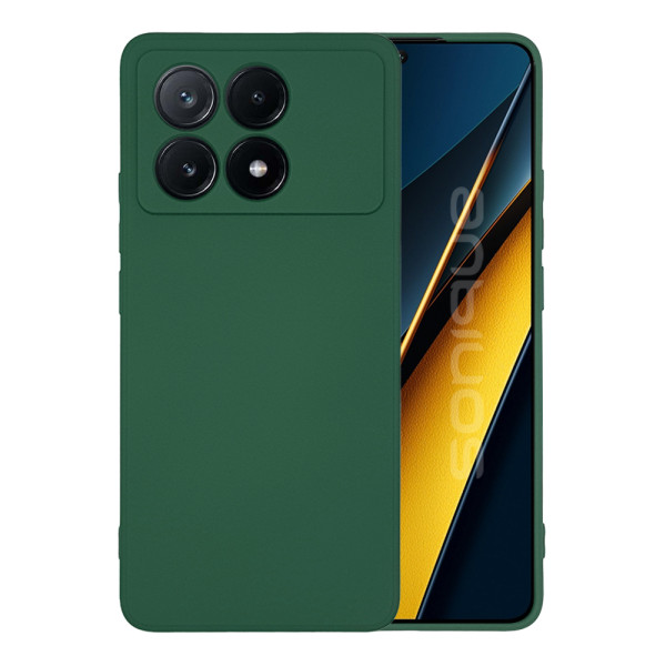 Θήκη Σιλικόνης My Colors Sonique Xiaomi Poco X6 Pro 5G Πράσινο Σκούρο - Sonique - Πράσινο Σκούρο - Poco X6 Pro 5G