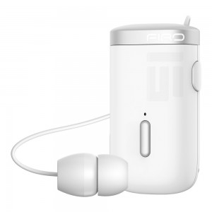 Ακουστικό Bluetooth Firo H18 Retractable V5.3 Λευκό