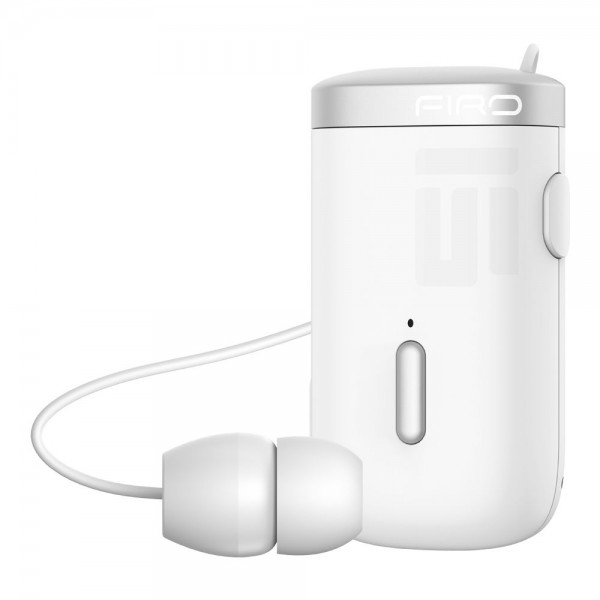 Ακουστικό Bluetooth Firo H18 Retractable V5.3 Λευκό