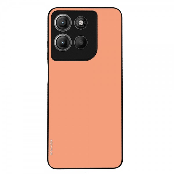 Θήκη Sonique ColorBloc Series για Motorola Moto G15 4G / Moto G15 Power Κοραλί