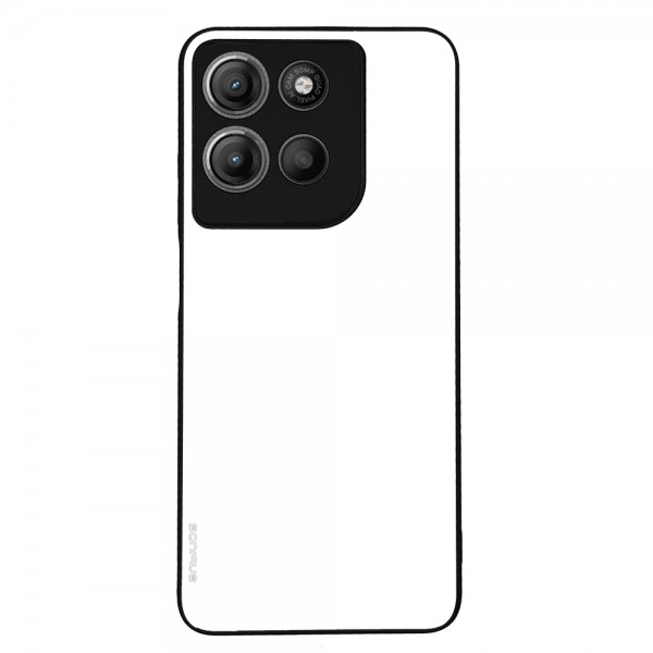 Θήκη Sonique ColorBloc Series για Motorola Moto G15 4G / Moto G15 Power Λευκό
