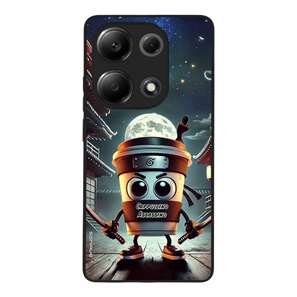 Θήκη Sonique Italian Brainrot Series για Xiaomi Redmi Note 13 Pro 4G / Poco M6 Pro 4G / Redmi Note 14S Cappuccino Assassino