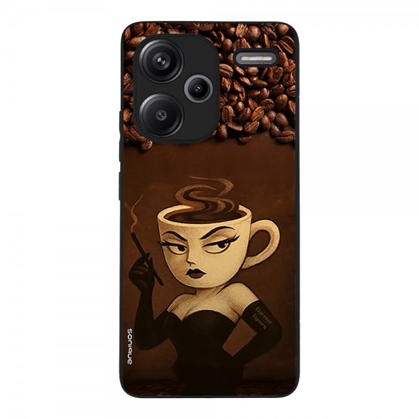 Θήκη Sonique Italian Brainrot Series για Xiaomi Redmi Note 13 Pro Plus 5G Espresso Signora