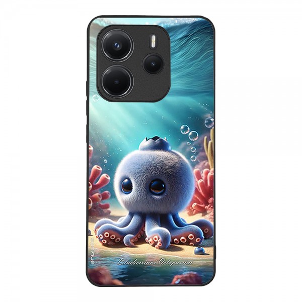 Θήκη Sonique Italian Brainrot Series για Xiaomi Redmi Note 14 4G (163.3mm x 76.6mm x 8.2mm) Blueberrinni Octopussini