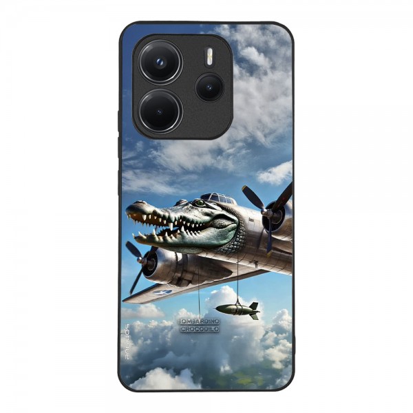 Θήκη Sonique Italian Brainrot Series για Xiaomi Redmi Note 14 4G (163.3mm x 76.6mm x 8.2mm) Bombardino Crocodilo
