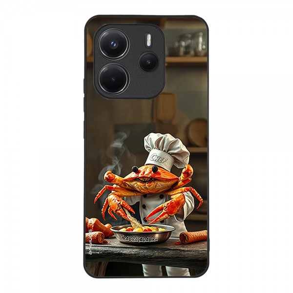 Θήκη Sonique Italian Brainrot Series για Xiaomi Redmi Note 14 4G (163.3mm x 76.6mm x 8.2mm) Chef Crabracadabra