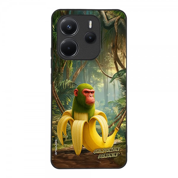 Θήκη Sonique Italian Brainrot Series για Xiaomi Redmi Note 14 4G (163.3mm x 76.6mm x 8.2mm) Chimpanzini Bananini
