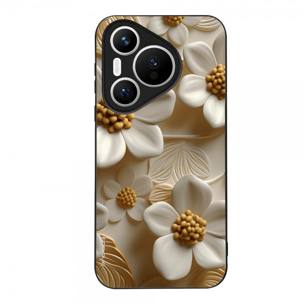 Θήκη Sonique 3D Flower Series για Huawei Pura 70 Λευκό
