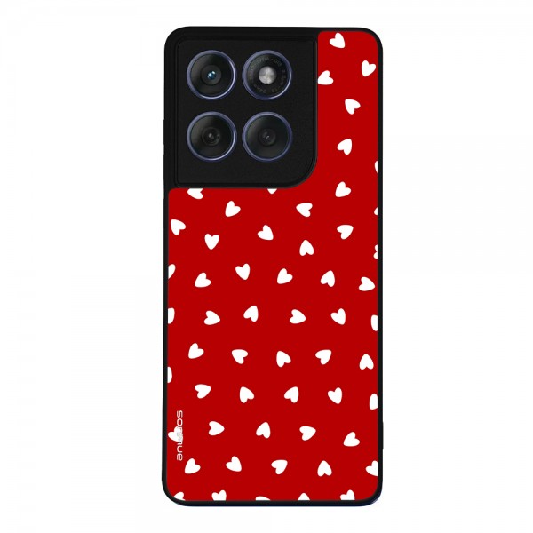 Θήκη Sonique Heart Series για Motorola Edge 60 Fusion 5G Κόκκινο