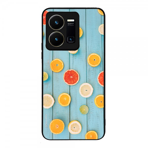 Θήκη Sonique Fruit Series για VIVO Y35 4G / VIVO Y22 / VIVO Y22S Γκρέιπφρουτ