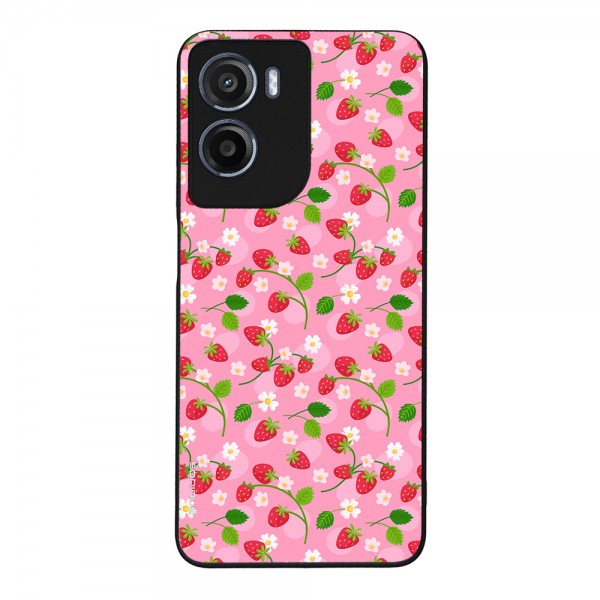 Θήκη Sonique Fruit Series για Motorola Moto G05 4G / Moto E15 4G Φράουλα