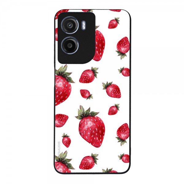 Θήκη Sonique Fruit Series για Motorola Moto G05 4G / Moto E15 4G Φράουλα 01