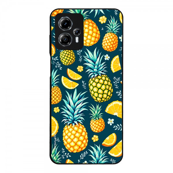 Θήκη Sonique Fruit Series για Motorola Moto G13 4G / Moto G23 4G Ανανάς