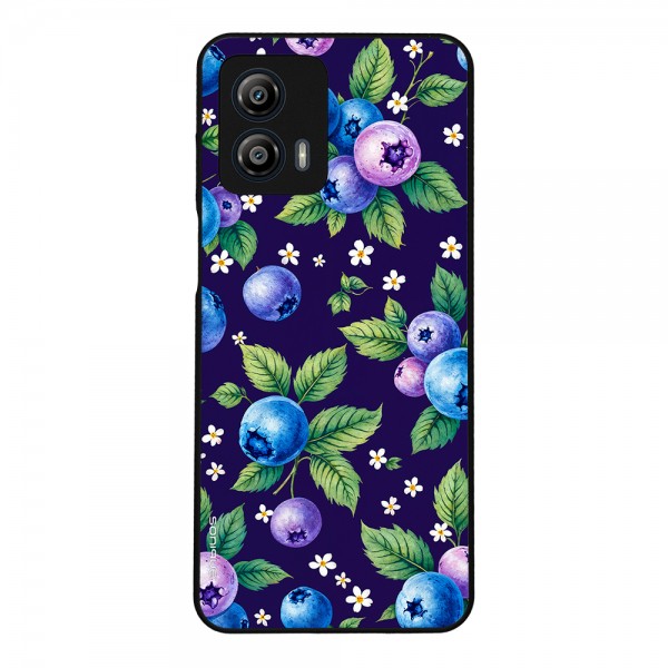 Θήκη Sonique Fruit Series για Motorola Moto G53 5G Μύρτιλο 01