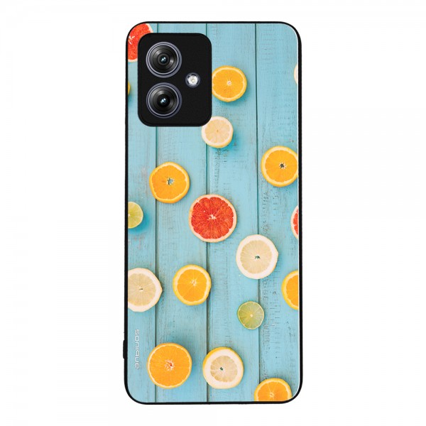 Θήκη Sonique Fruit Series για Motorola Moto G54 5G / Moto G54 5G Power Γκρέιπφρουτ