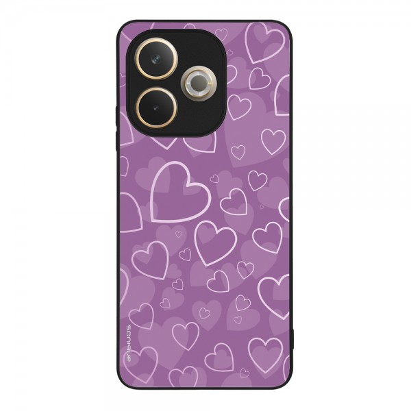 Θήκη Sonique Heart Series για Oppo A5 Pro 5G Βιολετί