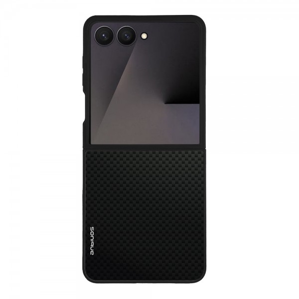 Θήκη Sonique Carbon Series για Samsung Galaxy Z Flip 7 Μαύρο 01
