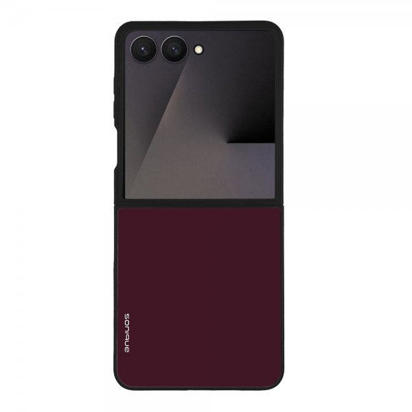Θήκη Sonique ColorBloc Series για Samsung Galaxy Z Flip 7 Μπορντώ
