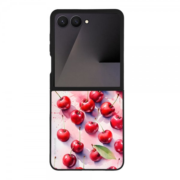 Θήκη Sonique Fruit Series για Samsung Galaxy Z Flip 7 Κεράσι
