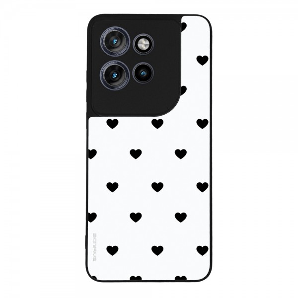 Θήκη Sonique Heart Series για Motorola Edge 50 Neo 5G Λευκό
