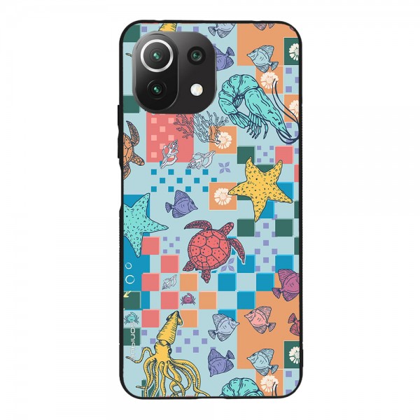 Θήκη Sonique Ocean Series για Xiaomi Mi 11 Lite 4G / Mi 11 Lite 5G Μωσαϊκό
